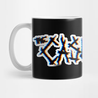 The casualties glitch design Mug